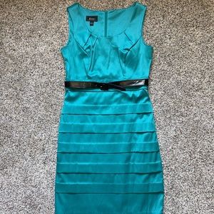 Byer California teal dress